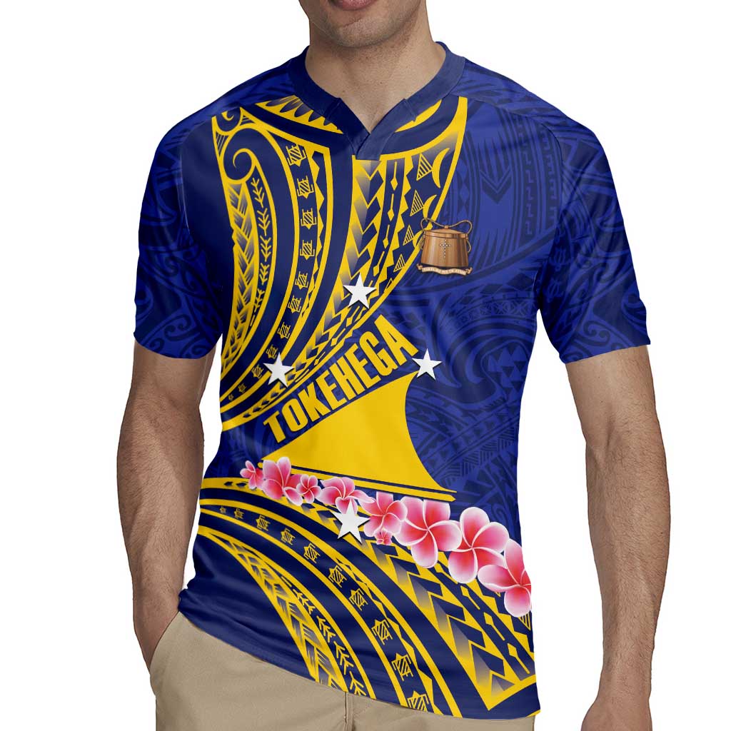 Personalised Tokelau Tokehega Day Rugby Jersey Tokelauan Tatau Flag Color LT14 - Polynesian Pride