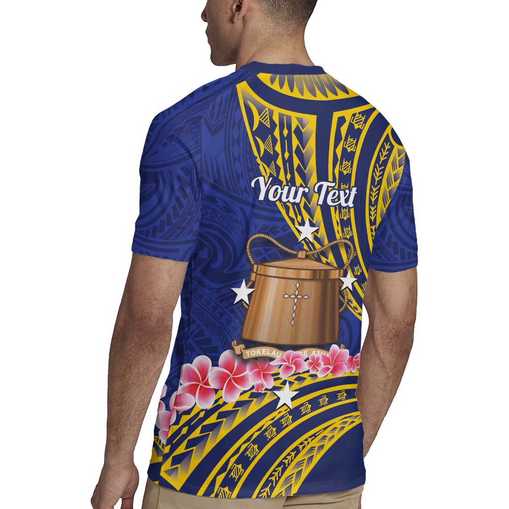 Personalised Tokelau Tokehega Day Rugby Jersey Tokelauan Tatau Flag Color LT14 - Polynesian Pride