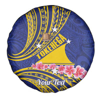 Personalised Tokelau Tokehega Day Spare Tire Cover Tokelauan Tatau Flag Color LT14 - Polynesian Pride