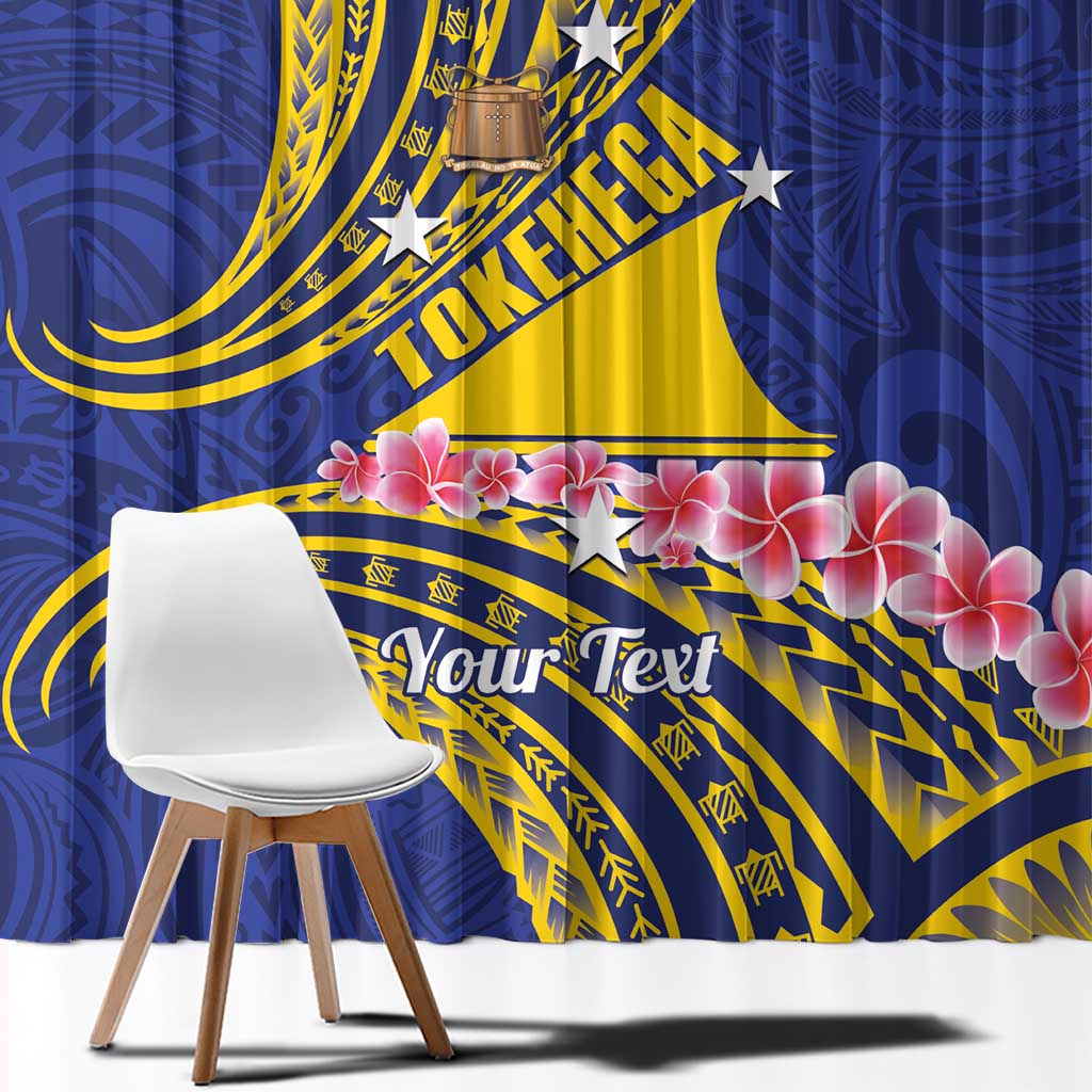 Personalised Tokelau Tokehega Day Window Curtain Tokelauan Tatau Flag Color LT14 - Polynesian Pride