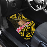 Personalised Tokelau Tokehega Day Car Mats Tokelauan Tatau Black Color LT14 - Polynesian Pride