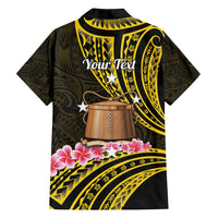 Personalised Tokelau Tokehega Day Family Matching Puletasi and Hawaiian Shirt Tokelauan Tatau Black Color LT14 - Polynesian Pride
