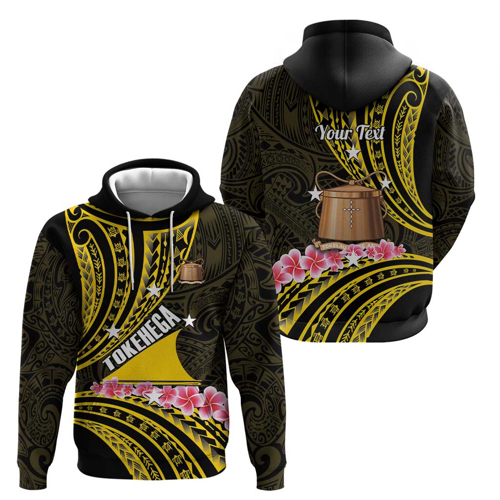 Personalised Tokelau Tokehega Day Hoodie Tokelauan Tatau Black Color LT14 - Polynesian Pride