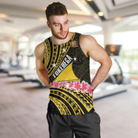 Personalised Tokelau Tokehega Day Men Tank Top Tokelauan Tatau Black Color LT14 Black - Polynesian Pride
