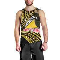 Personalised Tokelau Tokehega Day Men Tank Top Tokelauan Tatau Black Color LT14 - Polynesian Pride