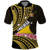 Personalised Tokelau Tokehega Day Polo Shirt Tokelauan Tatau Black Color LT14 Black - Polynesian Pride
