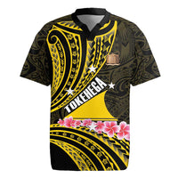 Personalised Tokelau Tokehega Day Rugby Jersey Tokelauan Tatau Black Color LT14 Black - Polynesian Pride