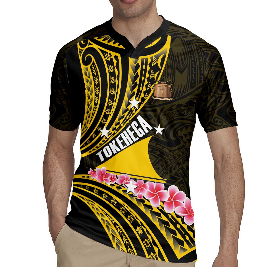 Personalised Tokelau Tokehega Day Rugby Jersey Tokelauan Tatau Black Color LT14 - Polynesian Pride
