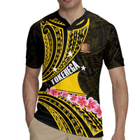Personalised Tokelau Tokehega Day Rugby Jersey Tokelauan Tatau Black Color LT14 - Polynesian Pride