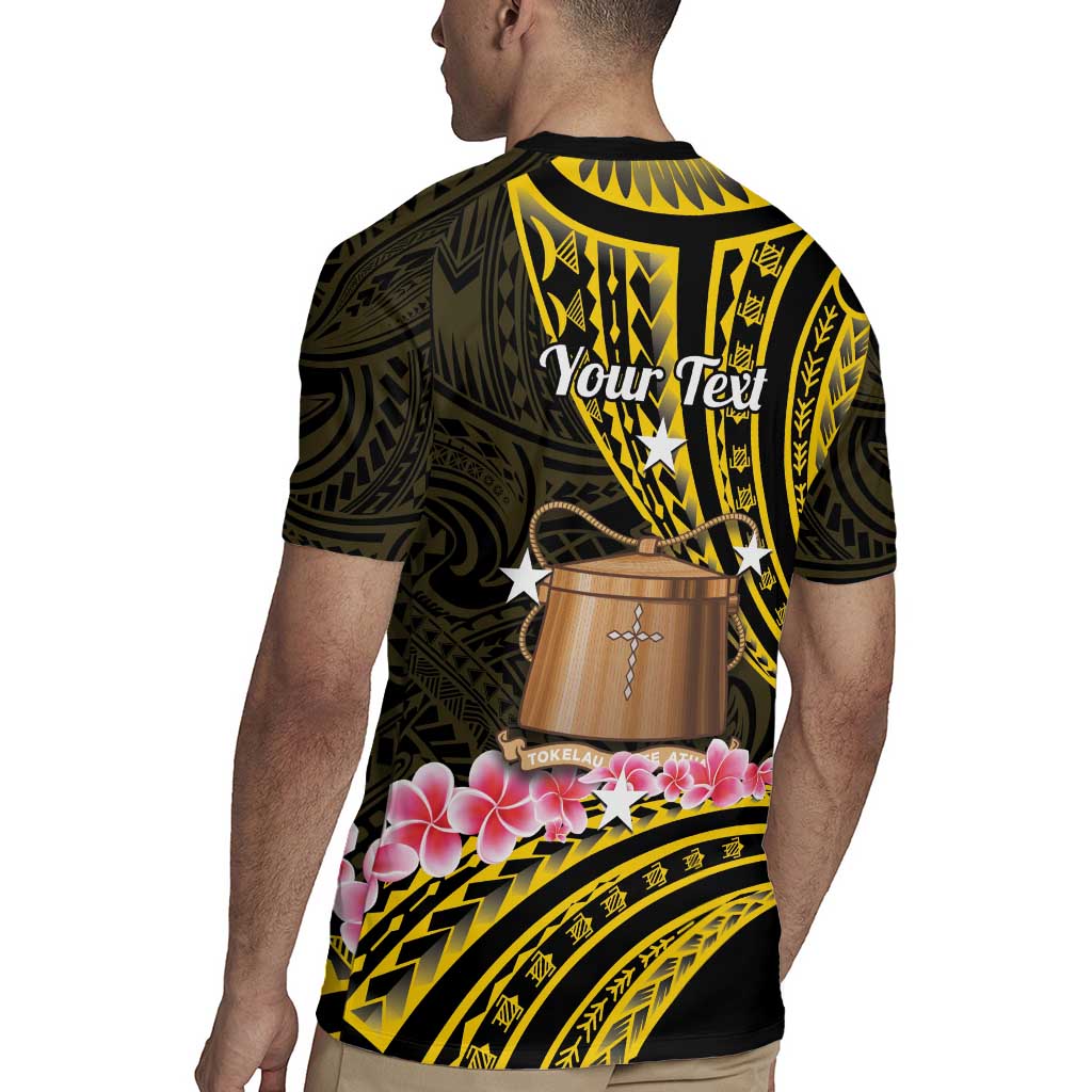 Personalised Tokelau Tokehega Day Rugby Jersey Tokelauan Tatau Black Color LT14 - Polynesian Pride