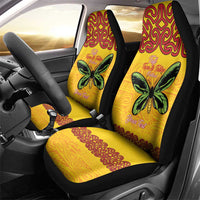 Personalised Tufi Tapa and Tattoo Festival Car Seat Cover PNG Oro Butterfly Tapa Pattern LT14 - Polynesian Pride
