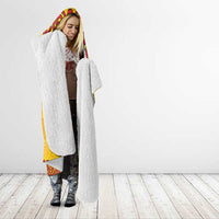 Personalised Tufi Tapa and Tattoo Festival Hooded Blanket PNG Oro Butterfly Tapa Pattern LT14 - Polynesian Pride