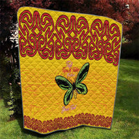 Personalised Tufi Tapa and Tattoo Festival Quilt PNG Oro Butterfly Tapa Pattern LT14 - Polynesian Pride