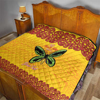 Personalised Tufi Tapa and Tattoo Festival Quilt PNG Oro Butterfly Tapa Pattern LT14 - Polynesian Pride