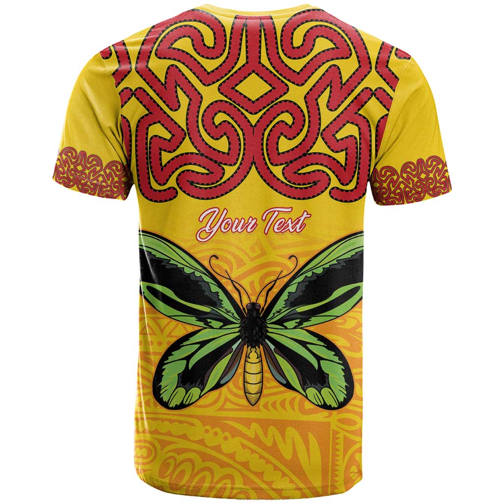 Personalised Tufi Tapa and Tattoo Festival T Shirt PNG Oro Butterfly Tapa Pattern LT14 - Polynesian Pride