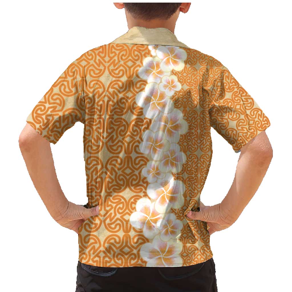 Personalised Tufi Tapa and Tattoo Festival Family Matching Mermaid Dress and Hawaiian Shirt Oro Tapa Cloth With Plumeria LT14 - Polynesian Pride