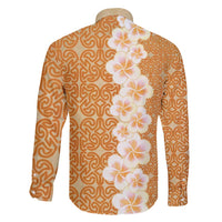 Personalised Tufi Tapa and Tattoo Festival Family Matching Puletasi and Hawaiian Shirt Oro Tapa Cloth With Plumeria LT14 - Polynesian Pride