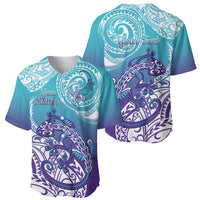 Personalised New Zealand Suicide Prevention Month Baseball Jersey You Matter NZ Fern With Maori Koru Lizard LT14 - Polynesian Pride