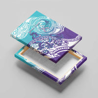 Personalised New Zealand Suicide Prevention Month Canvas Wall Art You Matter NZ Fern With Maori Koru Lizard LT14 - Polynesian Pride