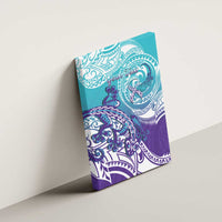 Personalised New Zealand Suicide Prevention Month Canvas Wall Art You Matter NZ Fern With Maori Koru Lizard LT14 - Polynesian Pride