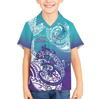 Personalised New Zealand Suicide Prevention Month Hawaiian Shirt You Matter NZ Fern With Maori Koru Lizard LT14 - Polynesian Pride
