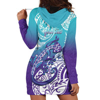 Personalised New Zealand Suicide Prevention Month Hoodie Dress You Matter NZ Fern With Maori Koru Lizard LT14 - Polynesian Pride