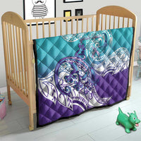 Personalised New Zealand Suicide Prevention Month Quilt You Matter NZ Fern With Maori Koru Lizard LT14 - Polynesian Pride