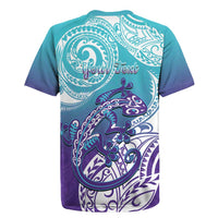 Personalised New Zealand Suicide Prevention Month Rugby Jersey You Matter NZ Fern With Maori Koru Lizard LT14 - Polynesian Pride