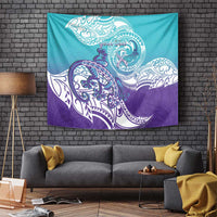 Personalised New Zealand Suicide Prevention Month Tapestry You Matter NZ Fern With Maori Koru Lizard LT14 - Polynesian Pride