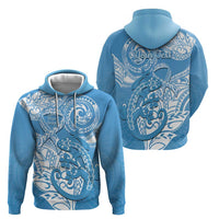 Personalised New Zealand Autism Awareness Hoodie NZ Fern With Maori Koru Lizard LT14 - Polynesian Pride