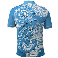 Personalised New Zealand Autism Awareness Polo Shirt NZ Fern With Maori Koru Lizard LT14 - Polynesian Pride
