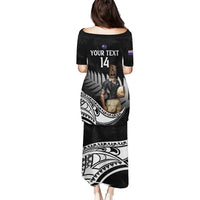 Custom New Zealand Silver Fern Rugby Puletasi 2024 Aotearoa Maori Mascot Go All Black LT14 - Polynesian Pride