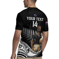 Custom New Zealand Silver Fern Rugby Rugby Jersey 2024 Aotearoa Maori Mascot Go All Black LT14 - Polynesian Pride