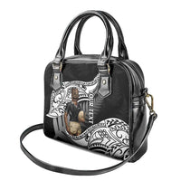 Custom New Zealand Silver Fern Rugby Shoulder Handbag 2024 Aotearoa Maori Mascot Go All Black LT14 - Polynesian Pride