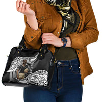 Custom New Zealand Silver Fern Rugby Shoulder Handbag 2024 Aotearoa Maori Mascot Go All Black LT14 - Polynesian Pride