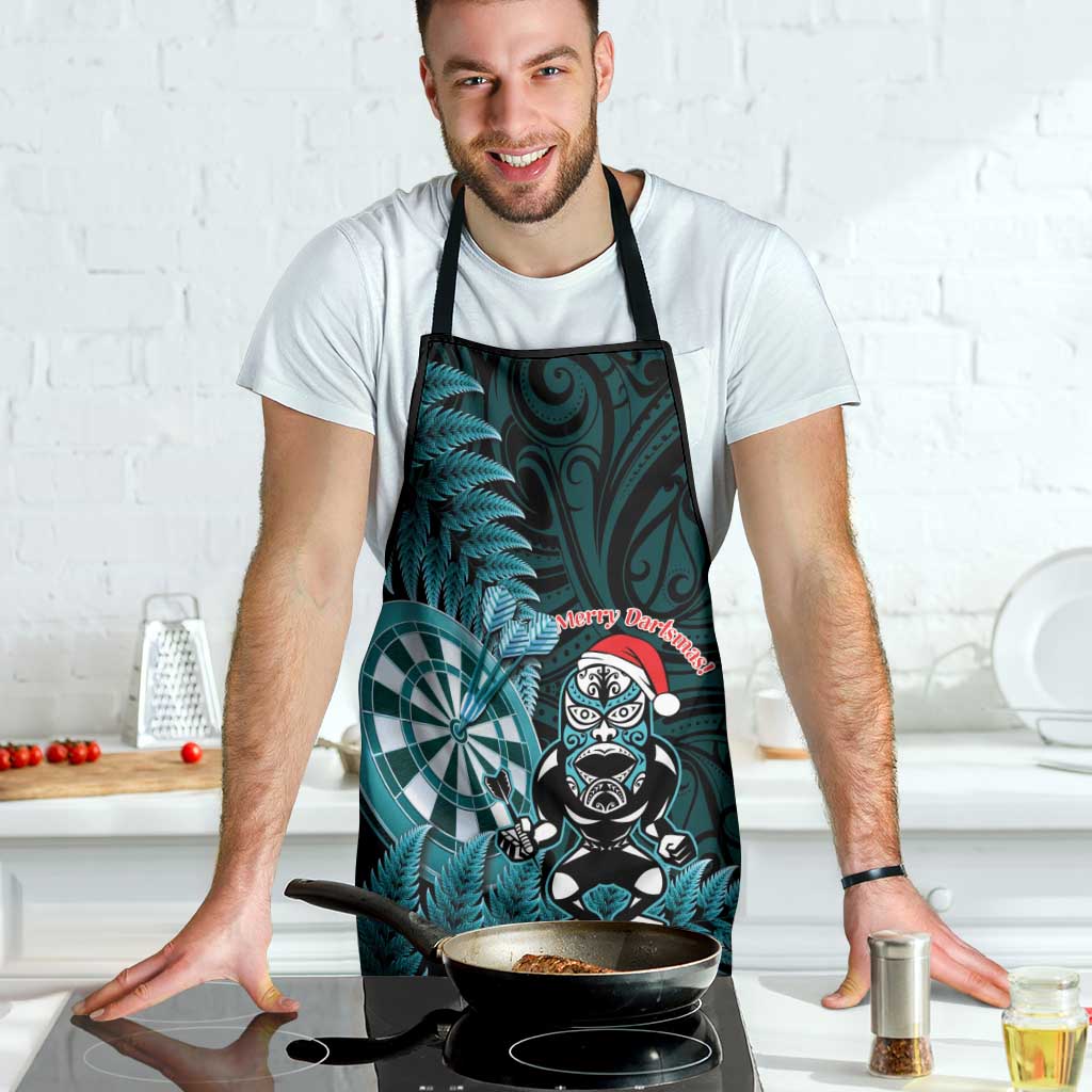 New Zealand Darts Christmas Apron Maori Fern Merry Dartsmas LT14 - Polynesian Pride
