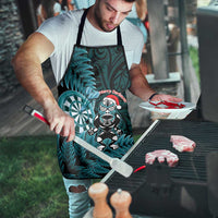 New Zealand Darts Christmas Apron Maori Fern Merry Dartsmas LT14 - Polynesian Pride