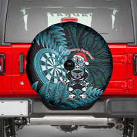 New Zealand Darts Christmas Spare Tire Cover Maori Fern Merry Dartsmas LT14 - Polynesian Pride
