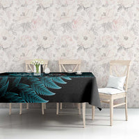 New Zealand Darts Christmas Tablecloth Maori Fern Merry Dartsmas - Polynesian Pride