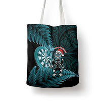 New Zealand Darts Christmas Tote Bag Maori Fern Merry Dartsmas LT14 - Polynesian Pride