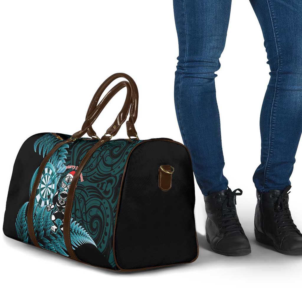 New Zealand Darts Christmas Travel Bag Maori Fern Merry Dartsmas LT14 - Polynesian Pride