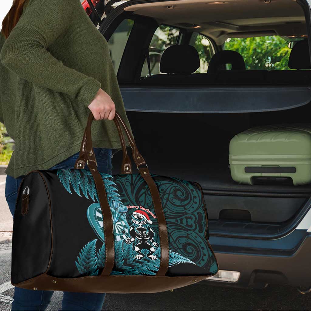 New Zealand Darts Christmas Travel Bag Maori Fern Merry Dartsmas LT14 - Polynesian Pride