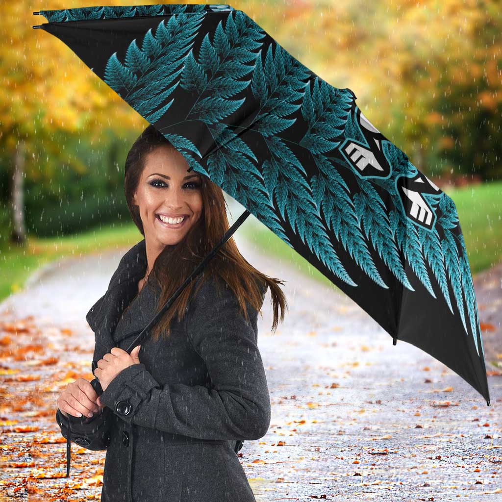 New Zealand Darts Christmas Umbrella Maori Fern Merry Dartsmas LT14 - Polynesian Pride