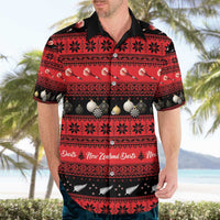 New Zealand Darts Christmas Hawaiian Shirt Merry Xmas Aotearoa Maori Red LT14 - Polynesian Pride