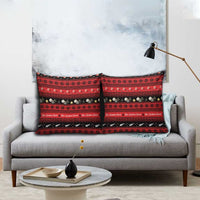 New Zealand Darts Christmas Pillow Cover Merry Xmas Aotearoa Maori Red LT14 - Polynesian Pride