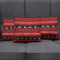 New Zealand Darts Christmas Pillow Cover Merry Xmas Aotearoa Maori Red LT14 - Polynesian Pride