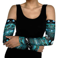 New Zealand Darts Christmas Arm Sleeves Merry Xmas Aotearoa Maori Paua Shell LT14 - Polynesian Pride