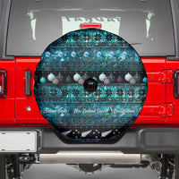 New Zealand Darts Christmas Spare Tire Cover Merry Xmas Aotearoa Maori Paua Shell LT14 - Polynesian Pride