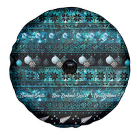 New Zealand Darts Christmas Spare Tire Cover Merry Xmas Aotearoa Maori Paua Shell LT14 - Polynesian Pride