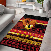 Papua New Guinea Christmas Area Rug Bikpela hamamas blong dispela Krismas LT14 - Polynesian Pride